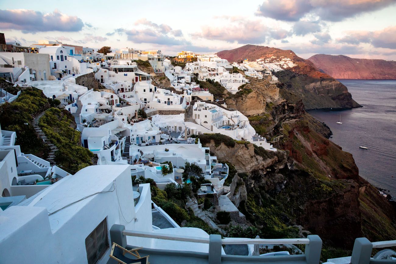 Oia at Sunset