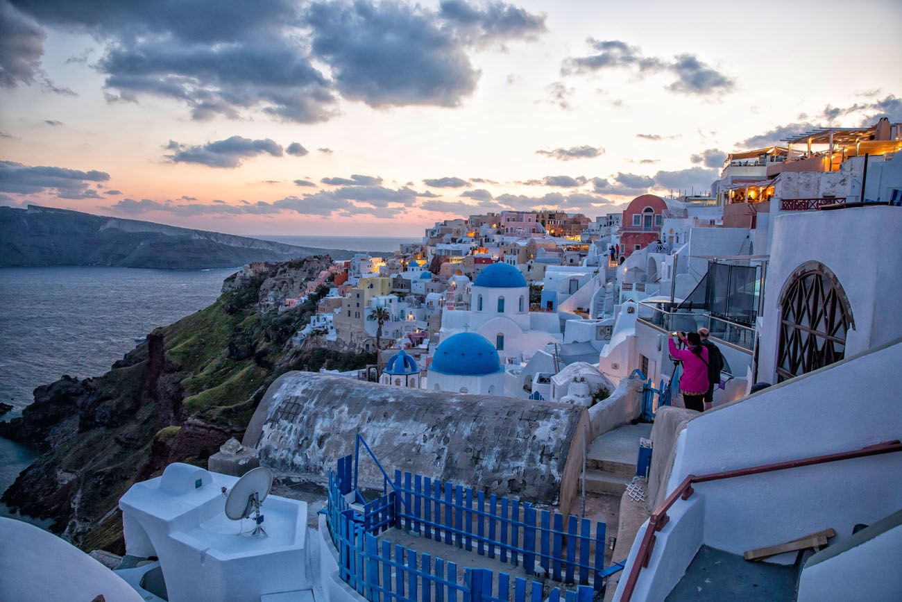 View of Santorini