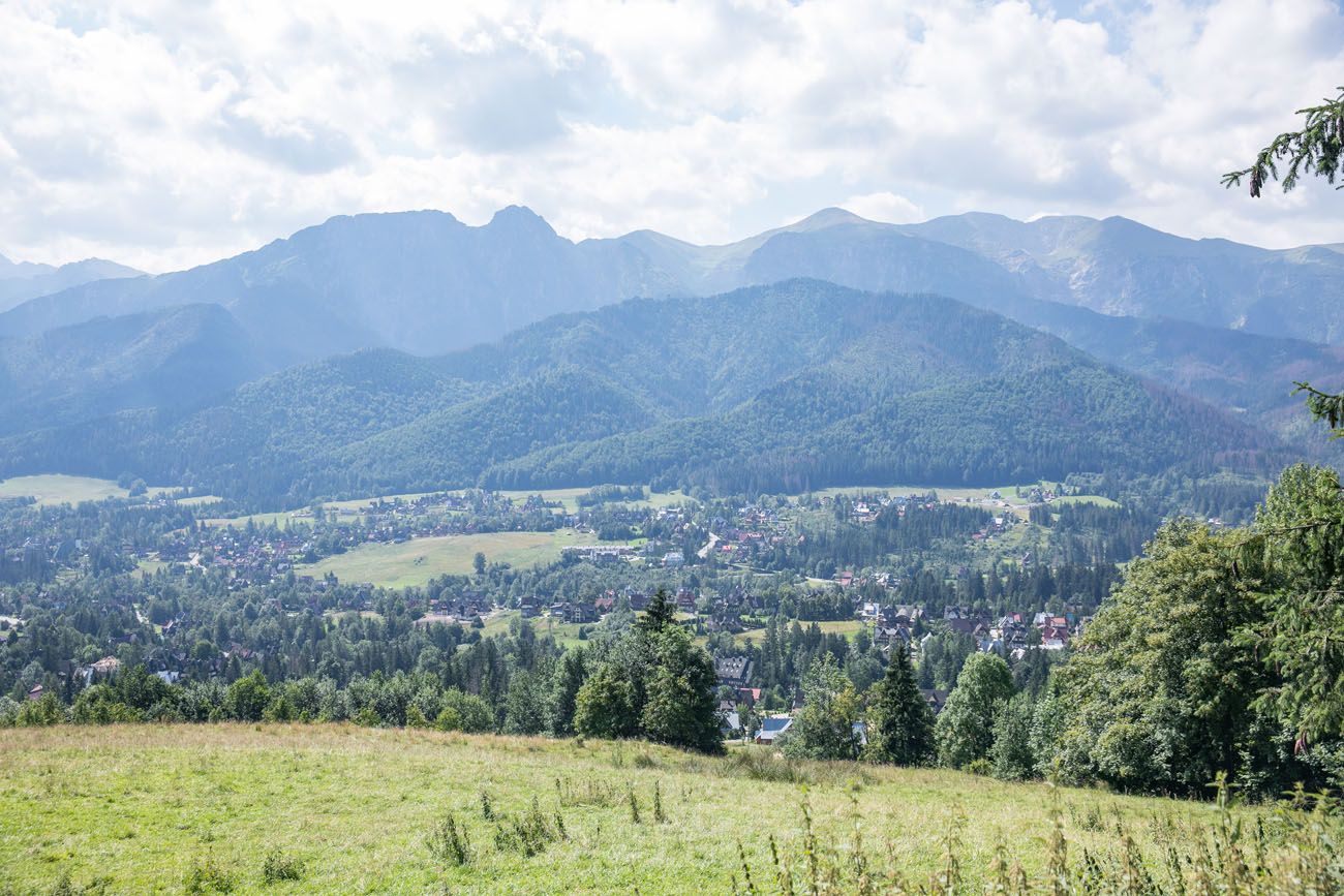 View of Zakopane