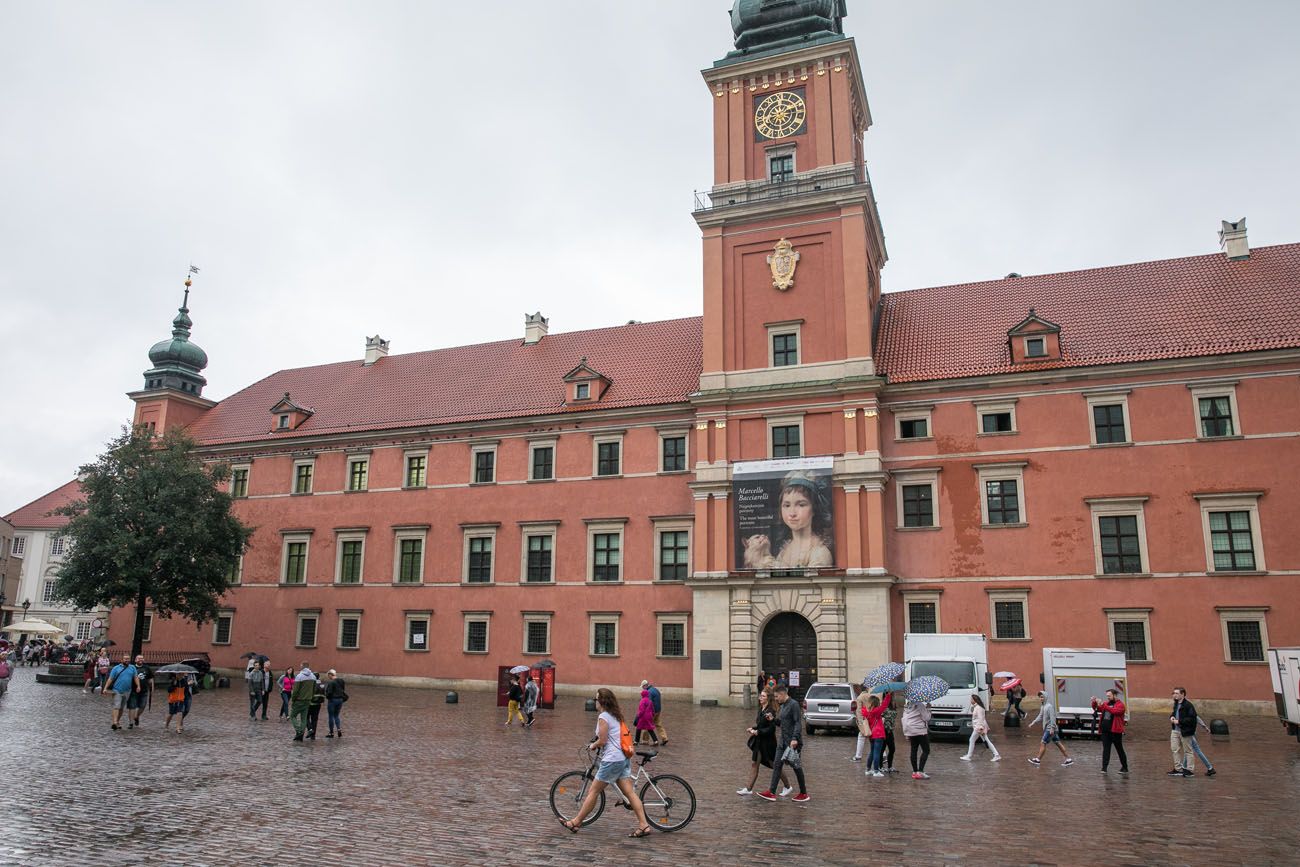Warsaw Palace 2 days in Warsaw itinerary