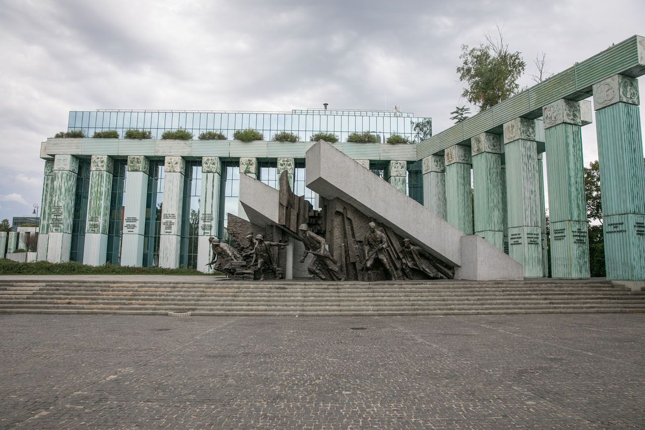 Warsaw Uprising Monument 2 days in Warsaw itinerary