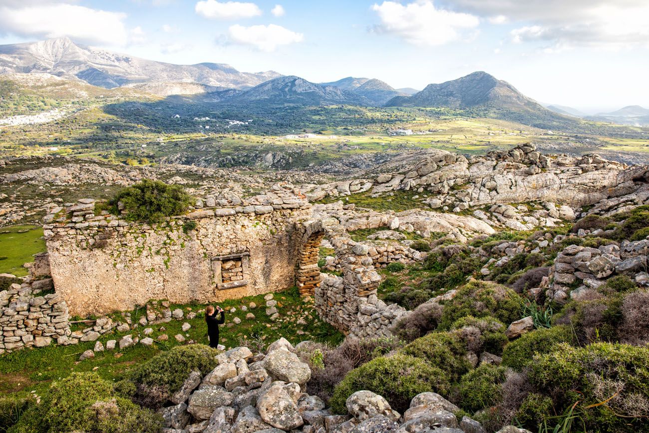 Hike Naxos Greece