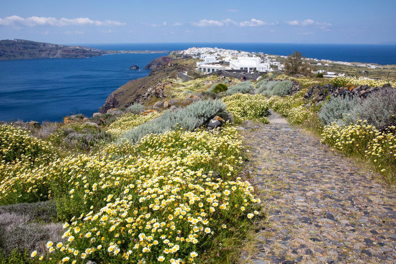 Oia to Fira Trail | Fira to Oia