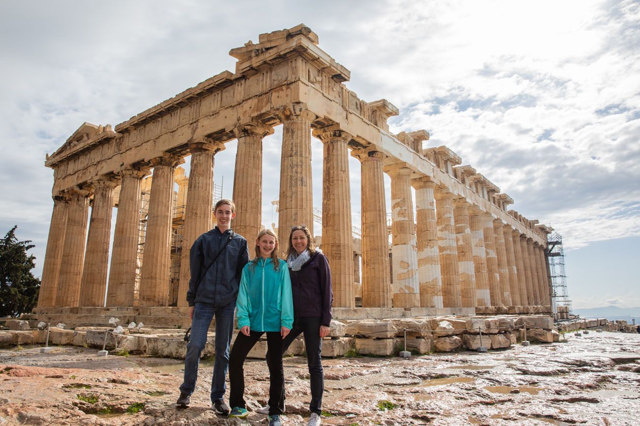 Parthenon without the crowds