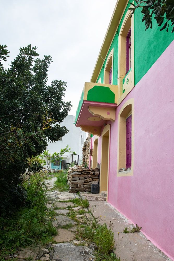 Pink Building in Mili