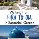 Santorini Greece Hike Fira to Oia
