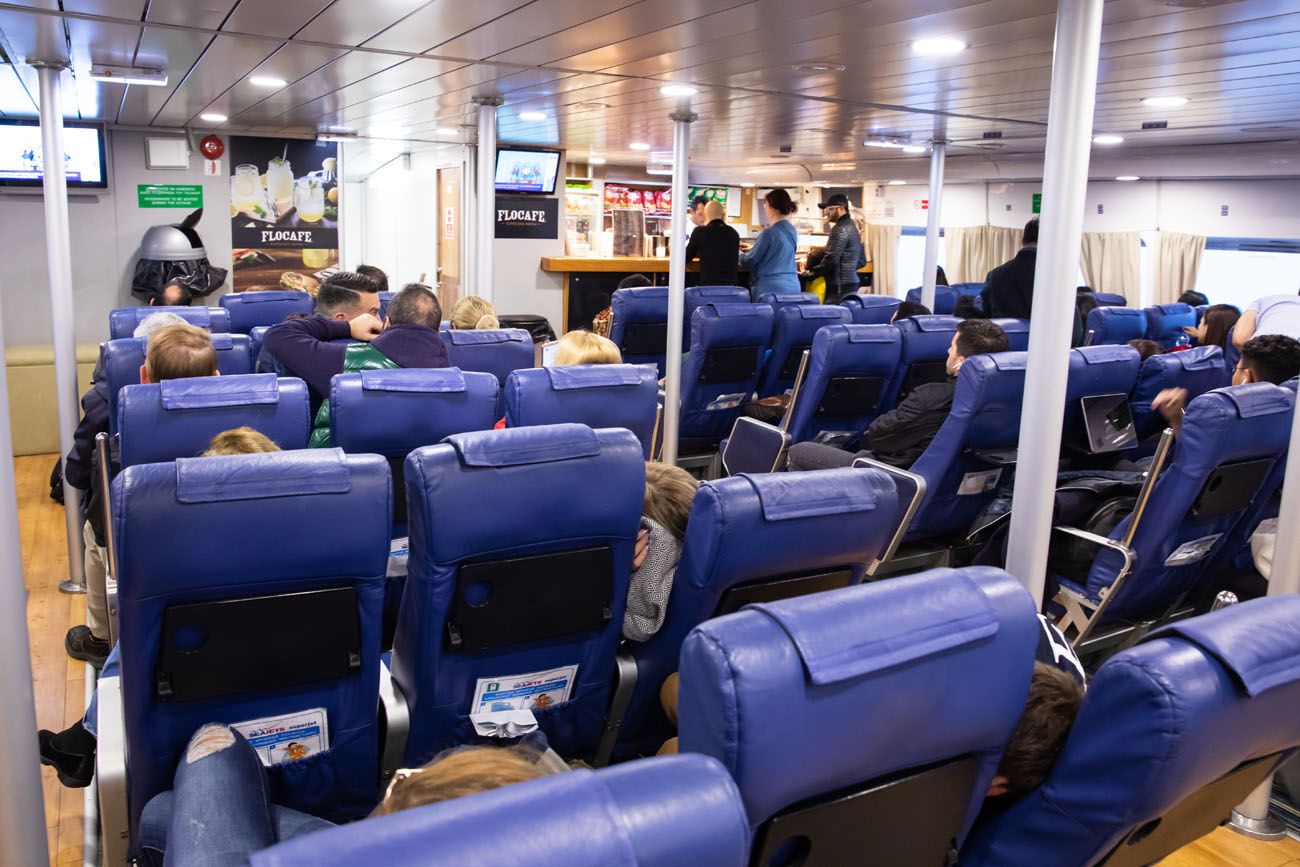 VIP Ferry Seats Greece Travel Tips