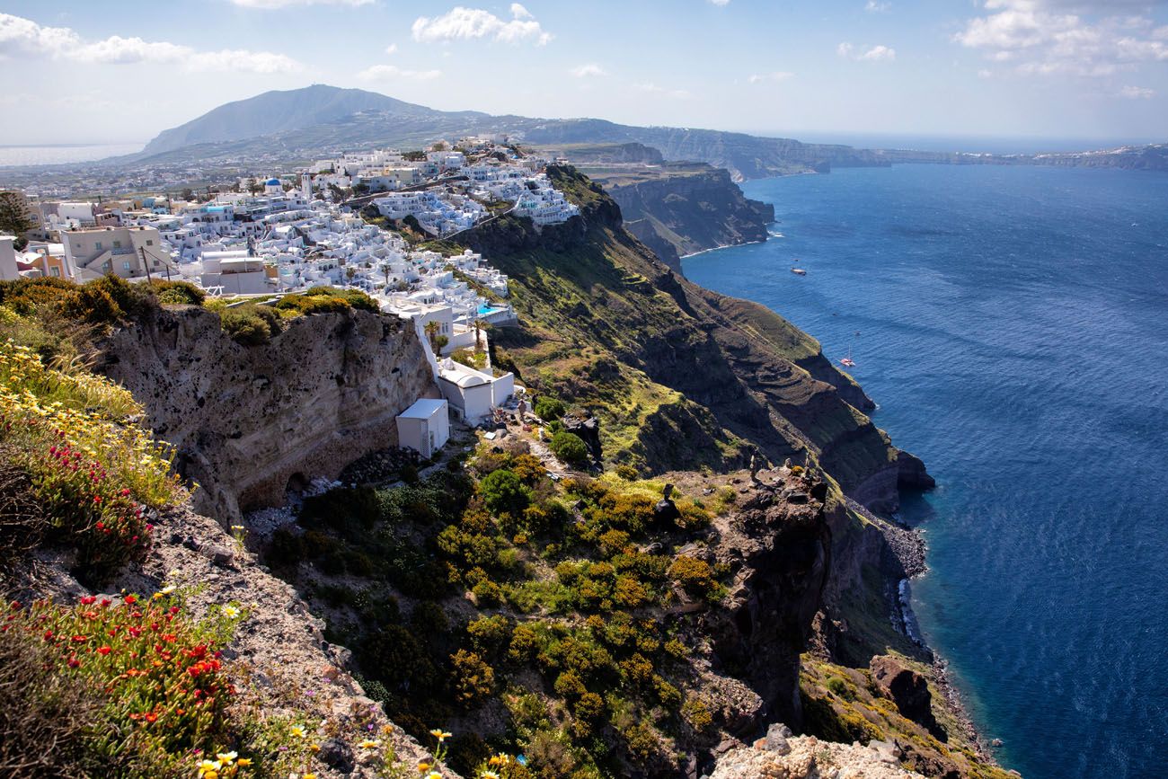 Walking Oia to Fira