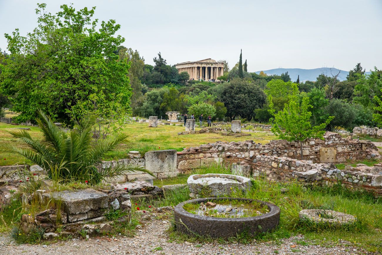 Ancient Agora Athens Greece itinerary