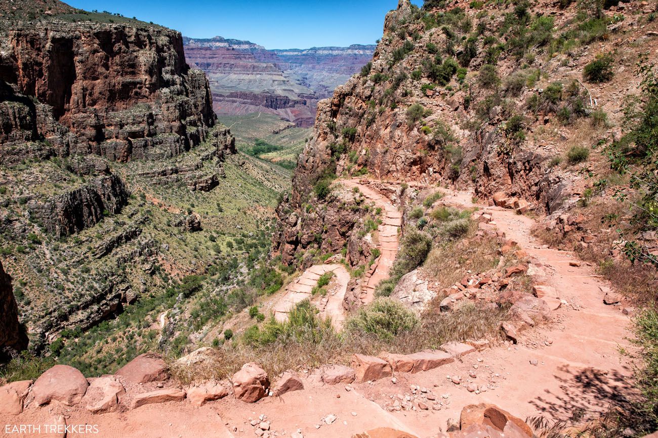 Bright Angel Trail Grand Canyon rim-to-rim