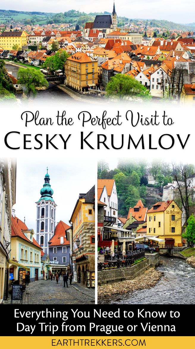 Cesky Krumlov from Prague or Vienna