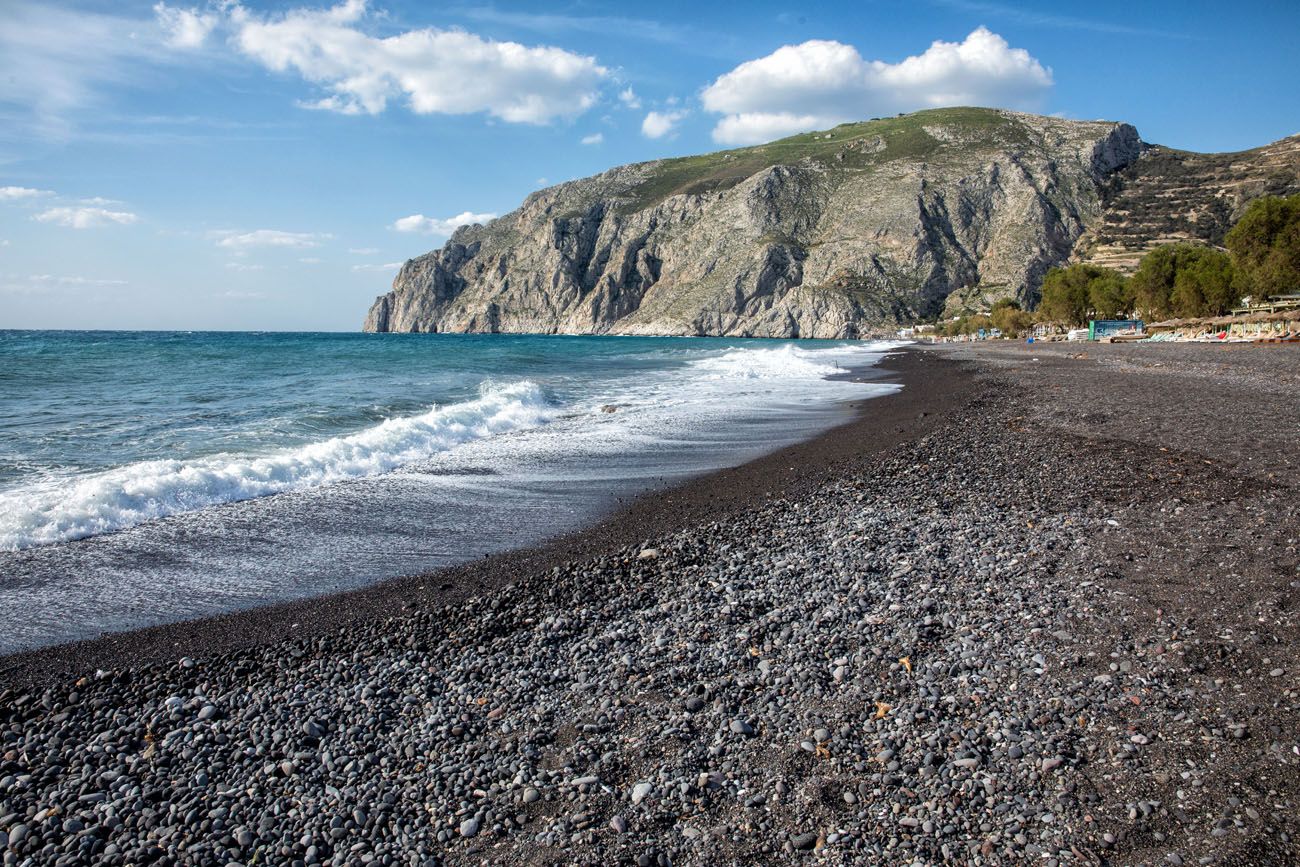 Kamari Beach Santorini