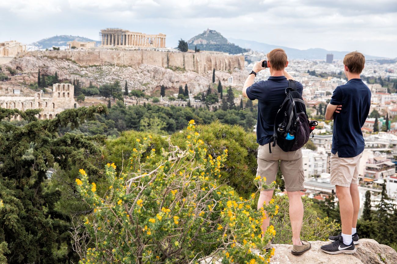 Photographing Athens Greece itinerary