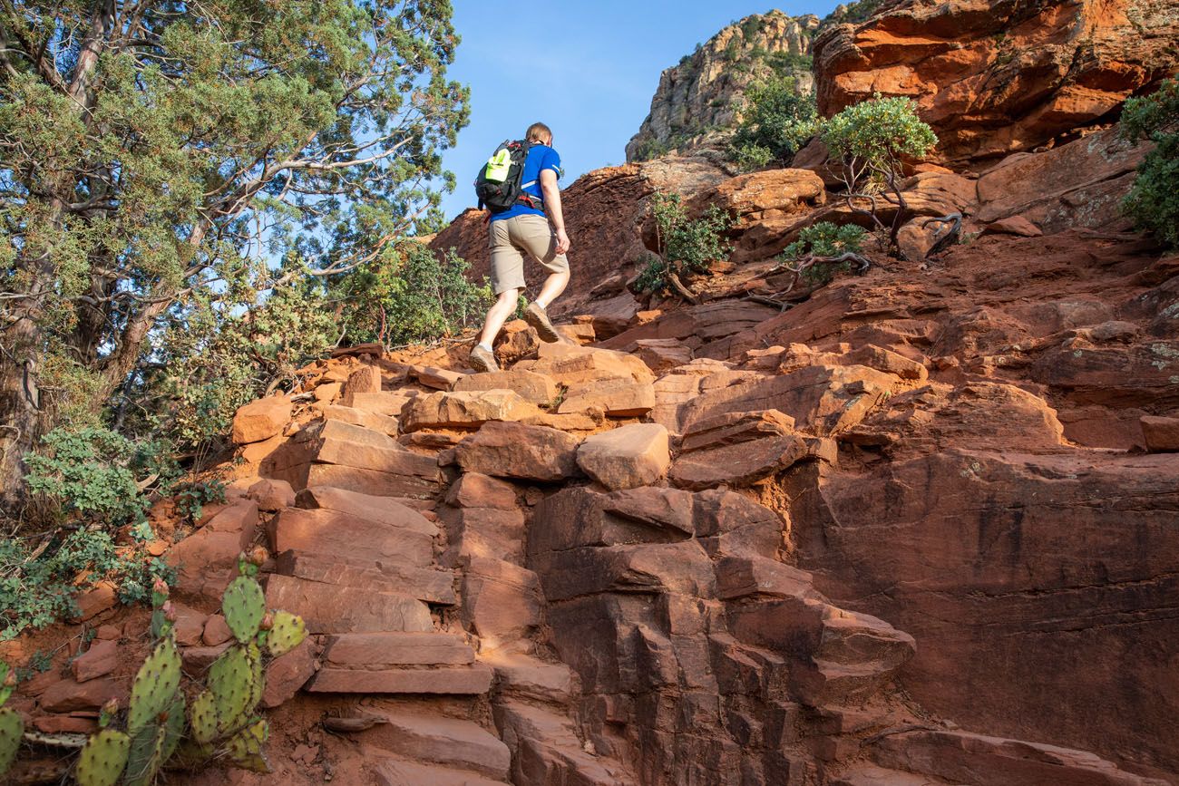 Steps to Devils Bridge