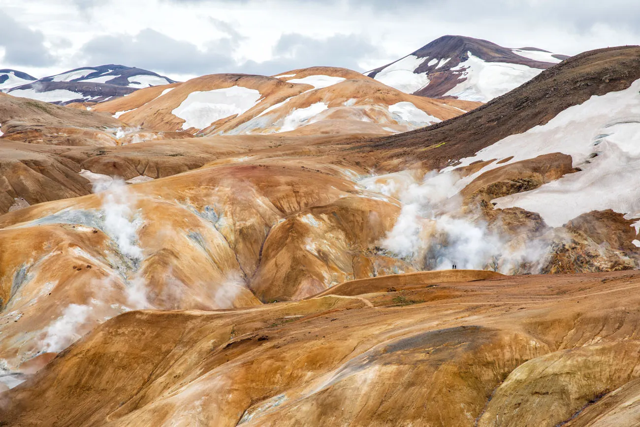 Hike Hveradalir Geothermal Area