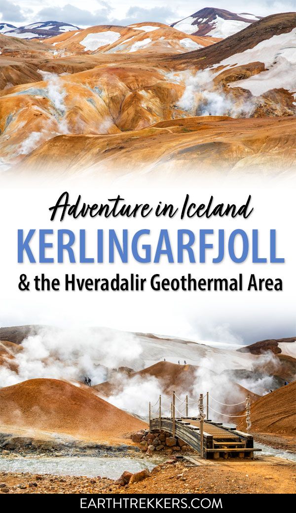 Hike Kerlingarfjoll and Hveradalir Iceland