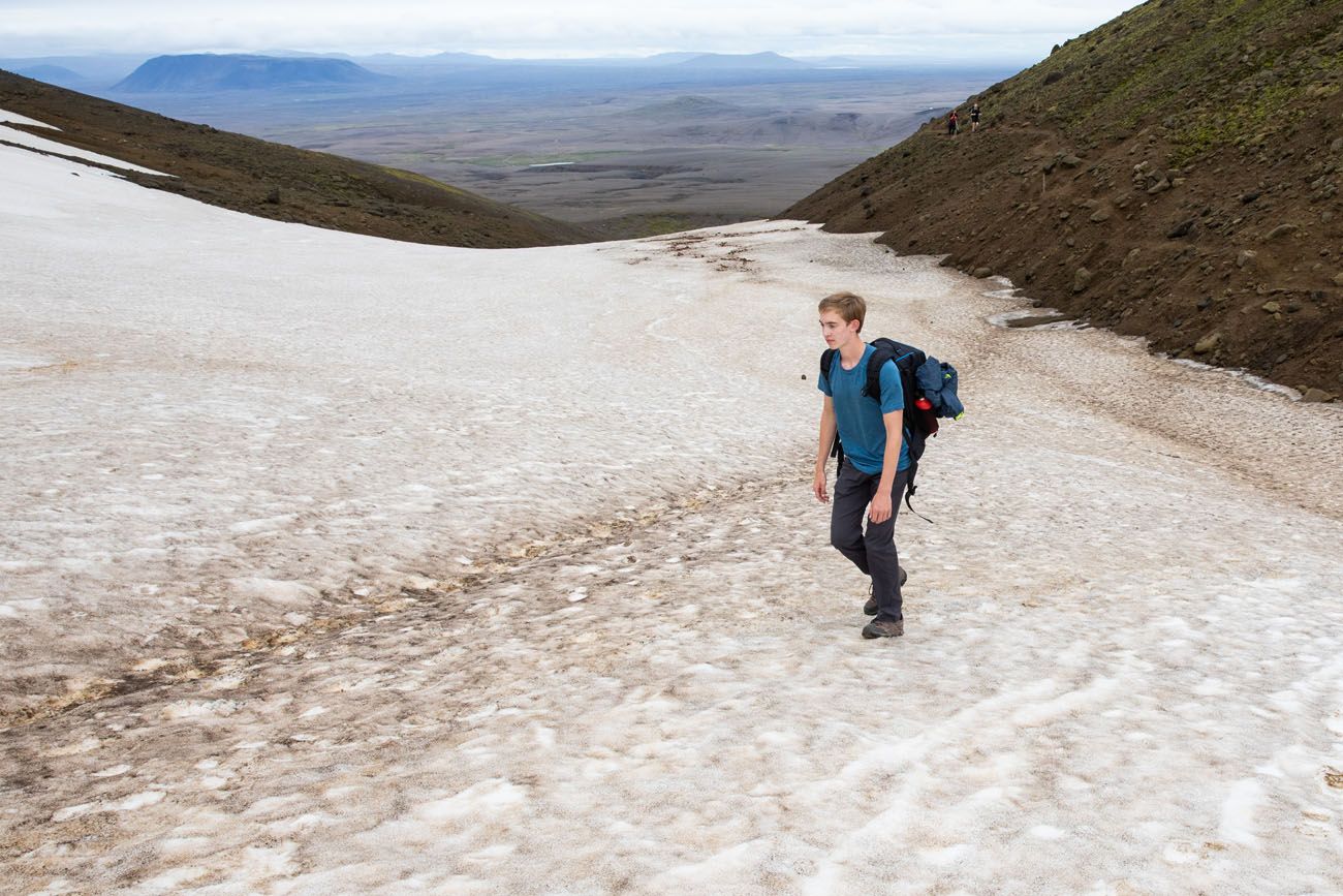 Hiking on Snow