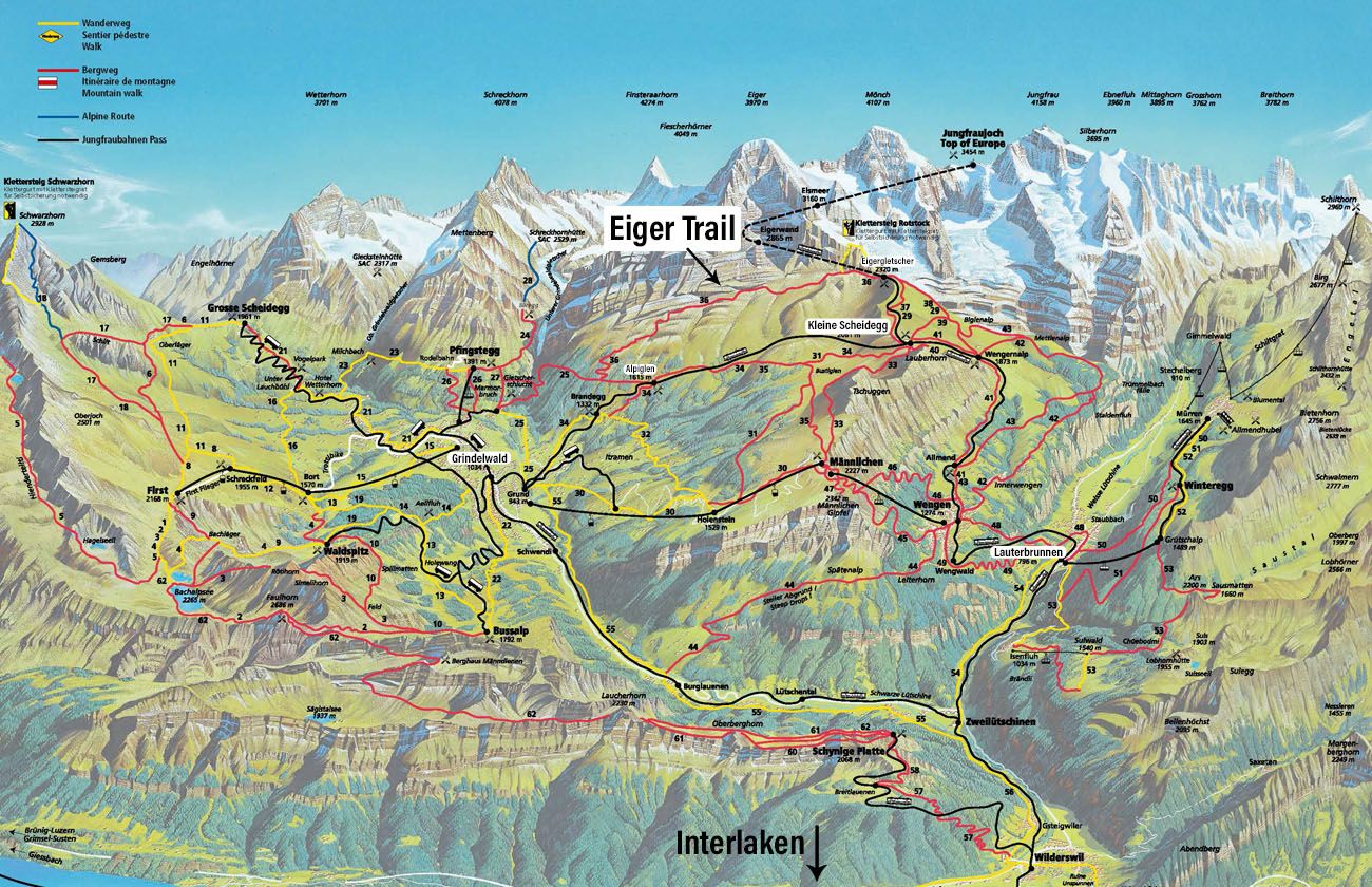 Map of the Hike