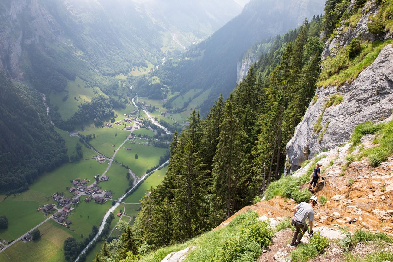 Along the Ledge