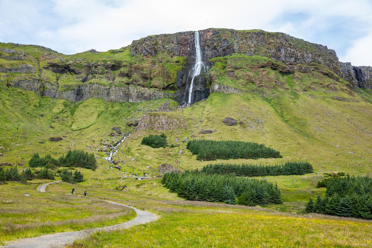 Bjarnarfoss Snaefellsnes Peninsula