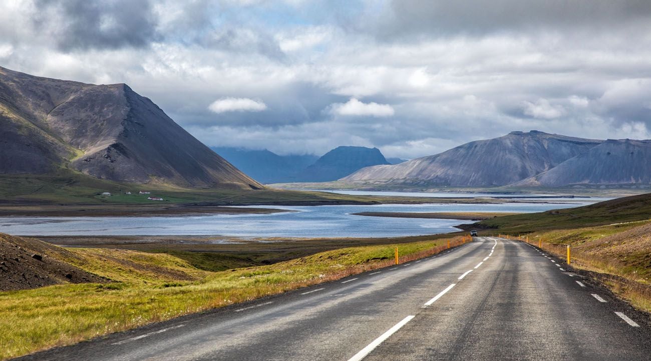 Driving Snaefellsnes Peninsula