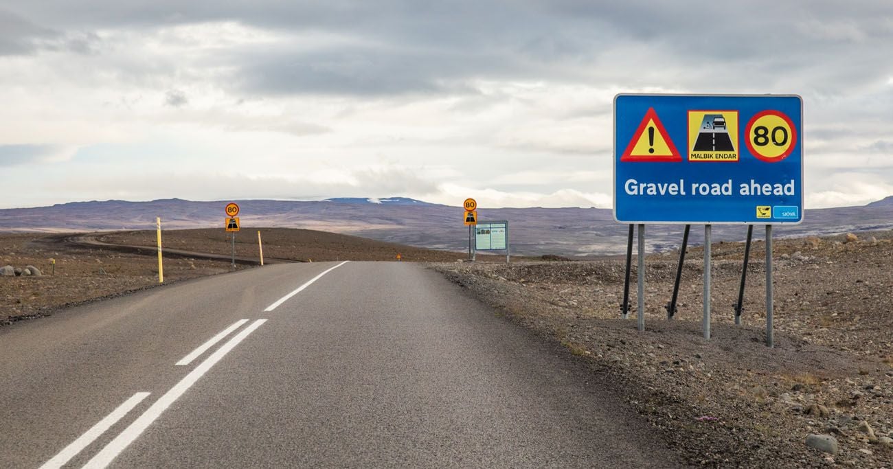 Gravel Road Iceland Travel Tips