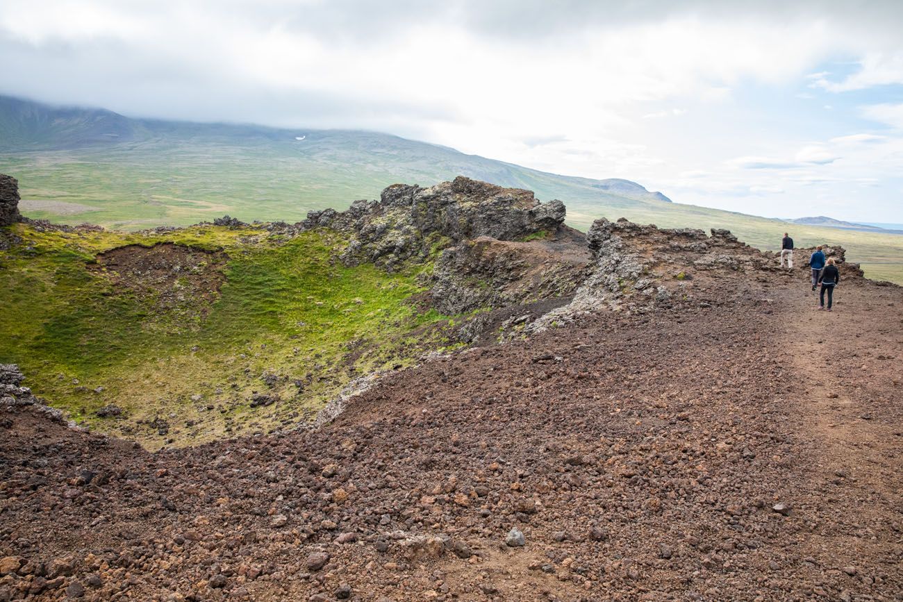 Saxholl Crater