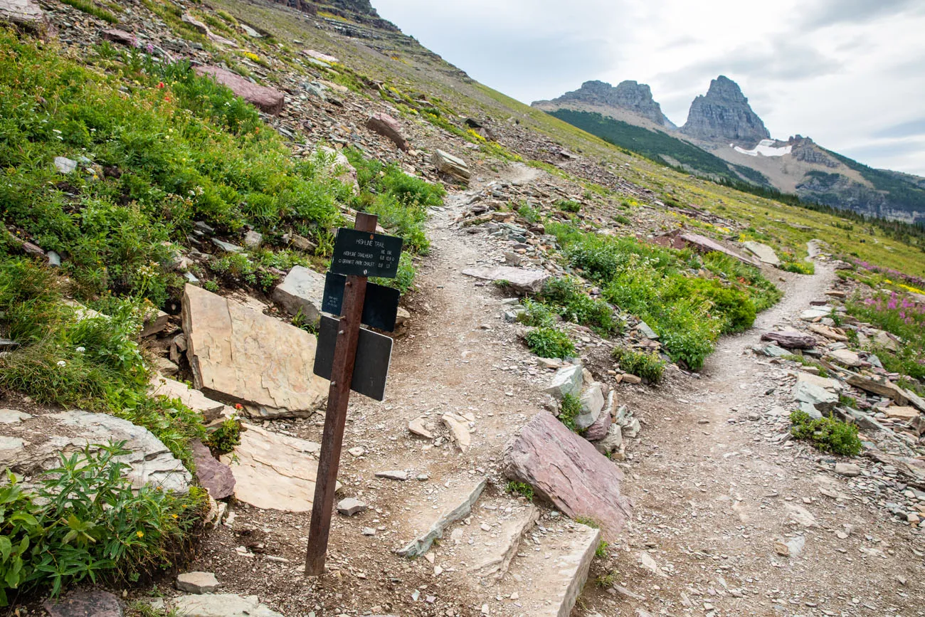 To Grinnell Glacier Overlook