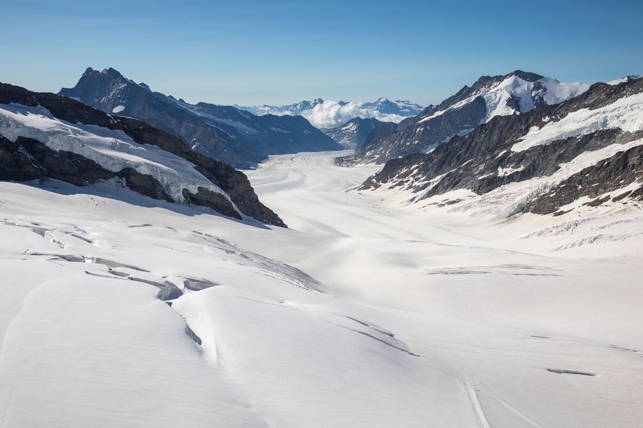 Aletsch Glacier View