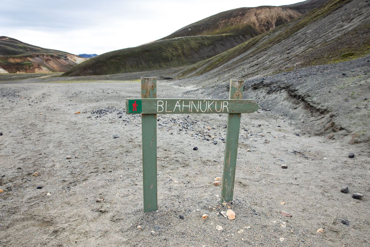 Blahnukur Trailhead