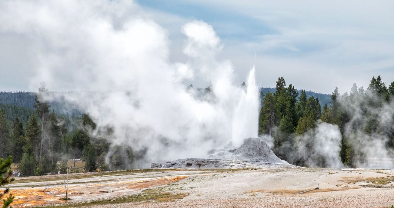 Castle Geyser best things to do in Yellowstone