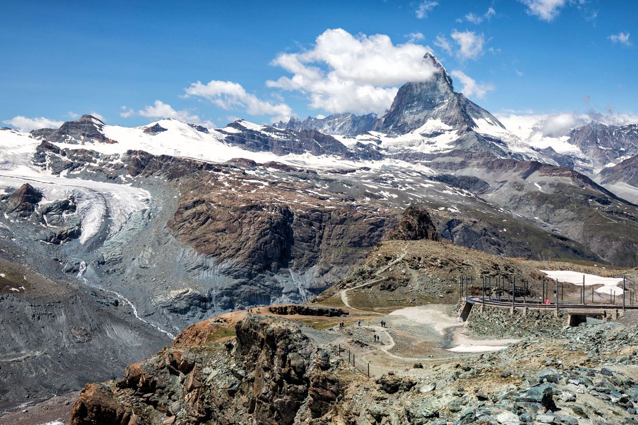 First View of Matterhorn