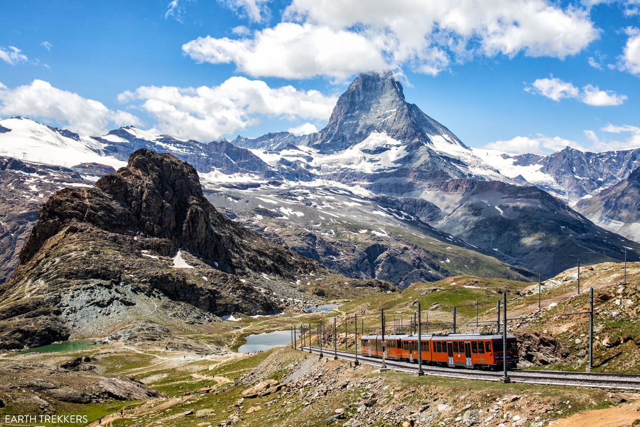 Gornergrat Bahn best hikes in Europe