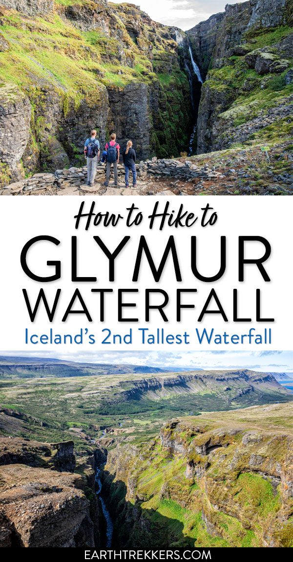 Hike Glymur Waterfall Iceland