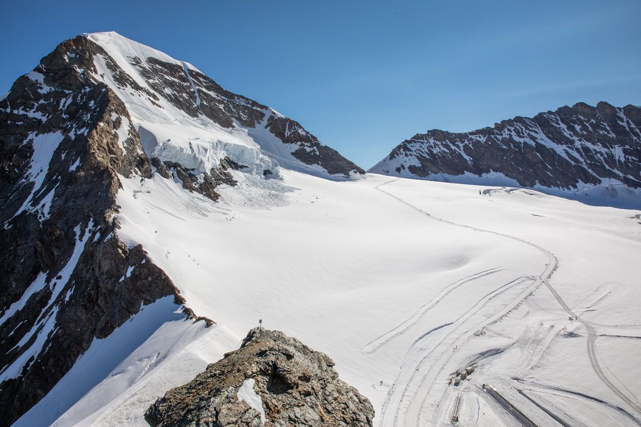 Jungfraujoch Trail to Monchsjochhutte
