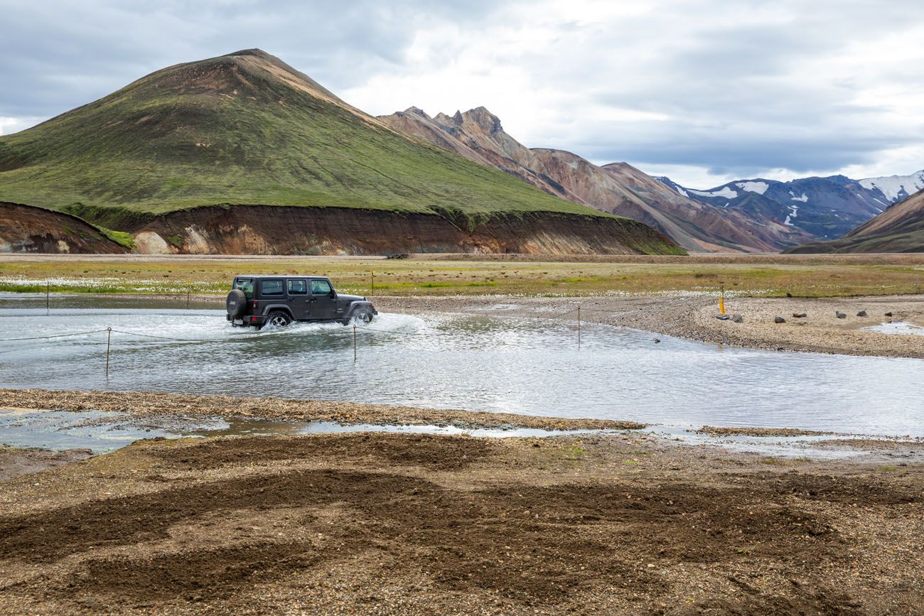 Landmannalaugar River Crossing