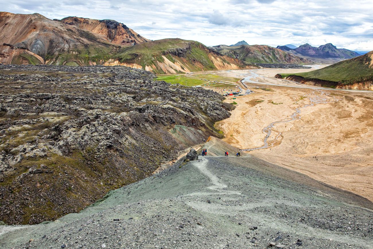 Landmannalaugar from Blahnukur