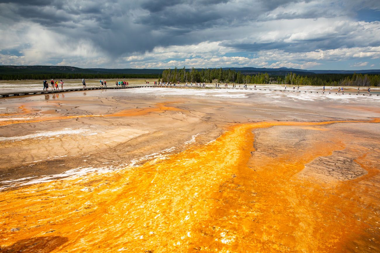 Midway Geyser Basin best things to do in Yellowstone