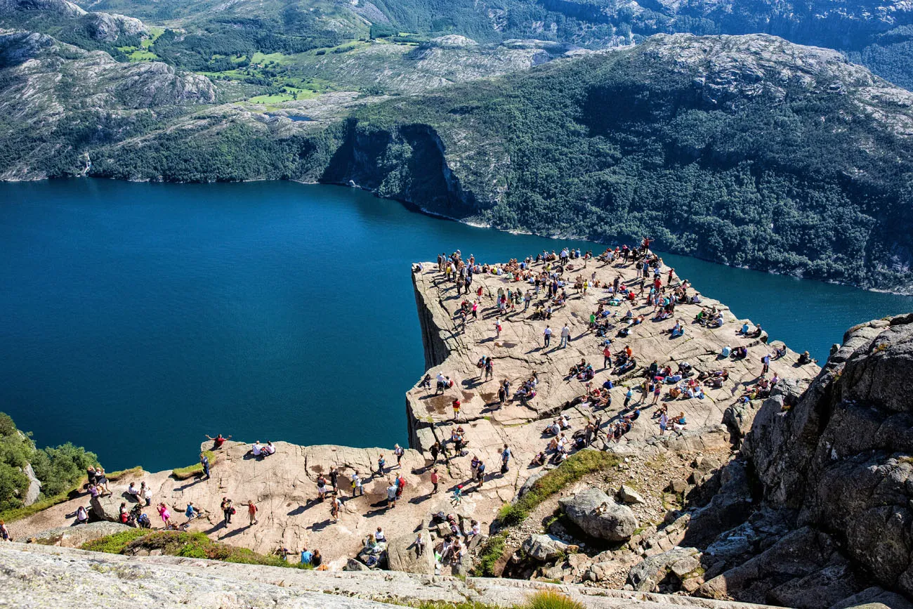 Pulpit Rock in August