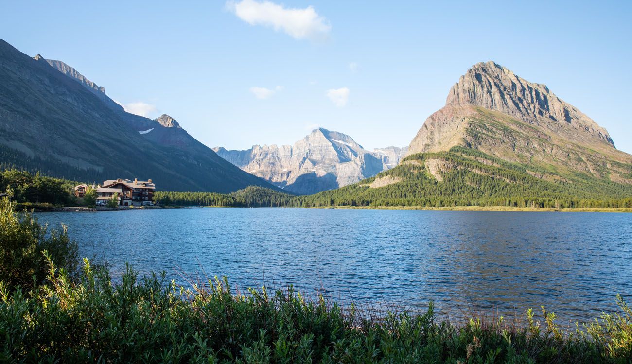 Swiftcurrent Lake Glacier National Park