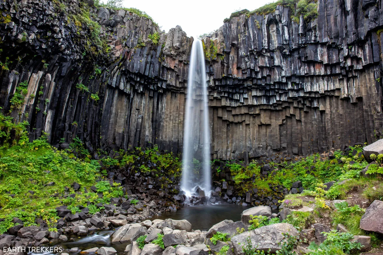 10 Day Iceland Itinerary Svartifoss