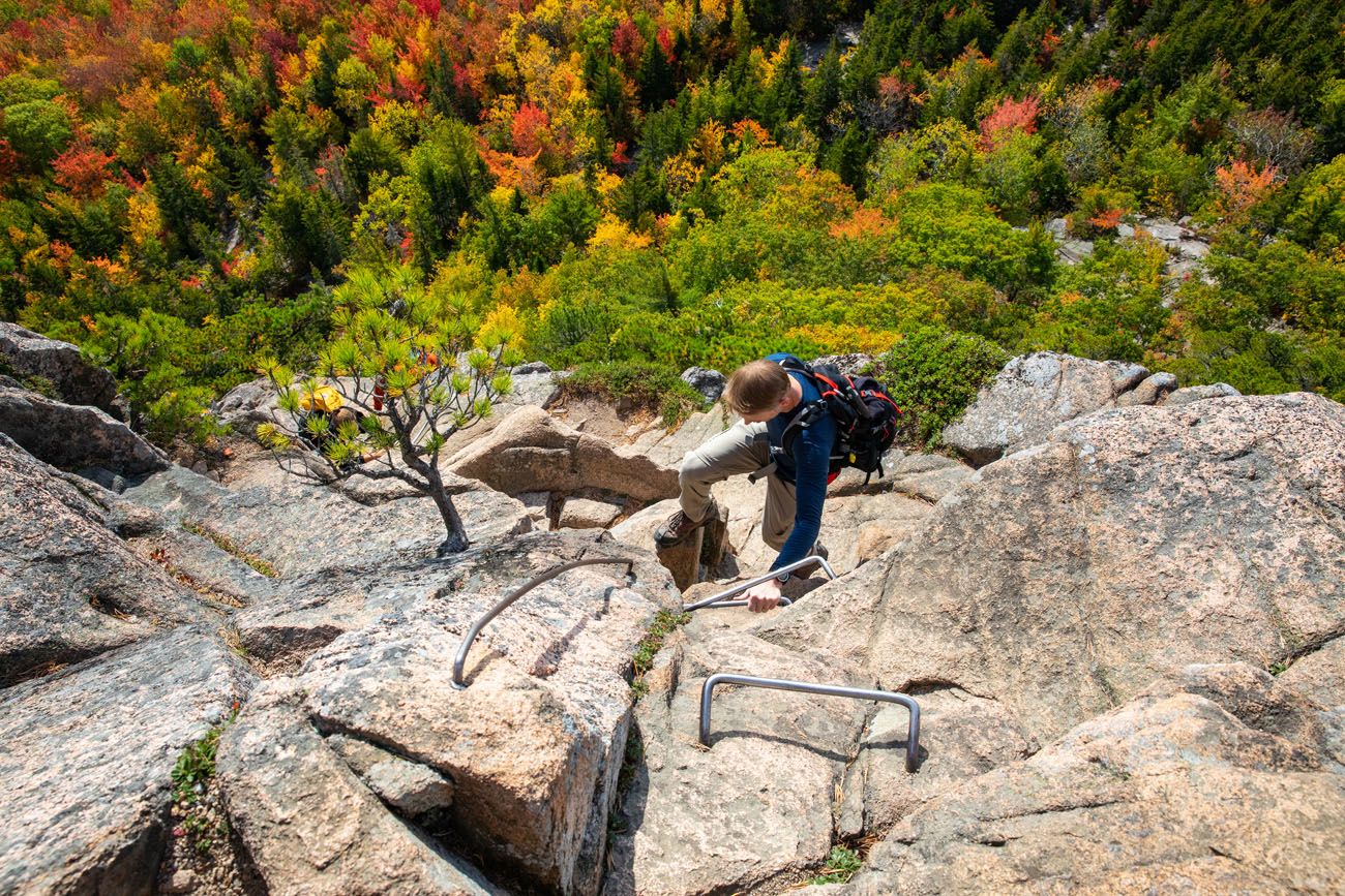 Beehive Trail Acadia Hike