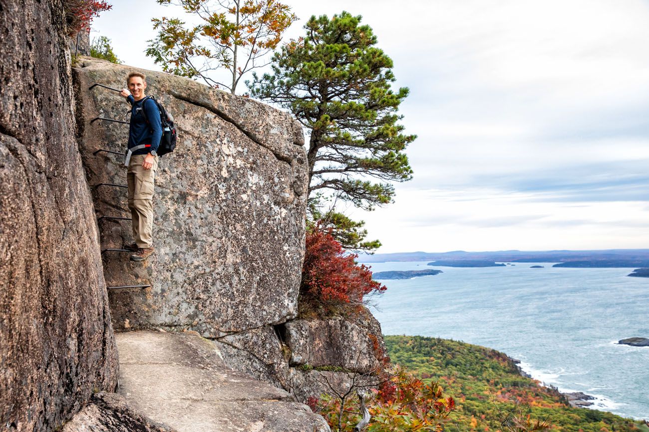 Best Hikes in Acadia Precipice