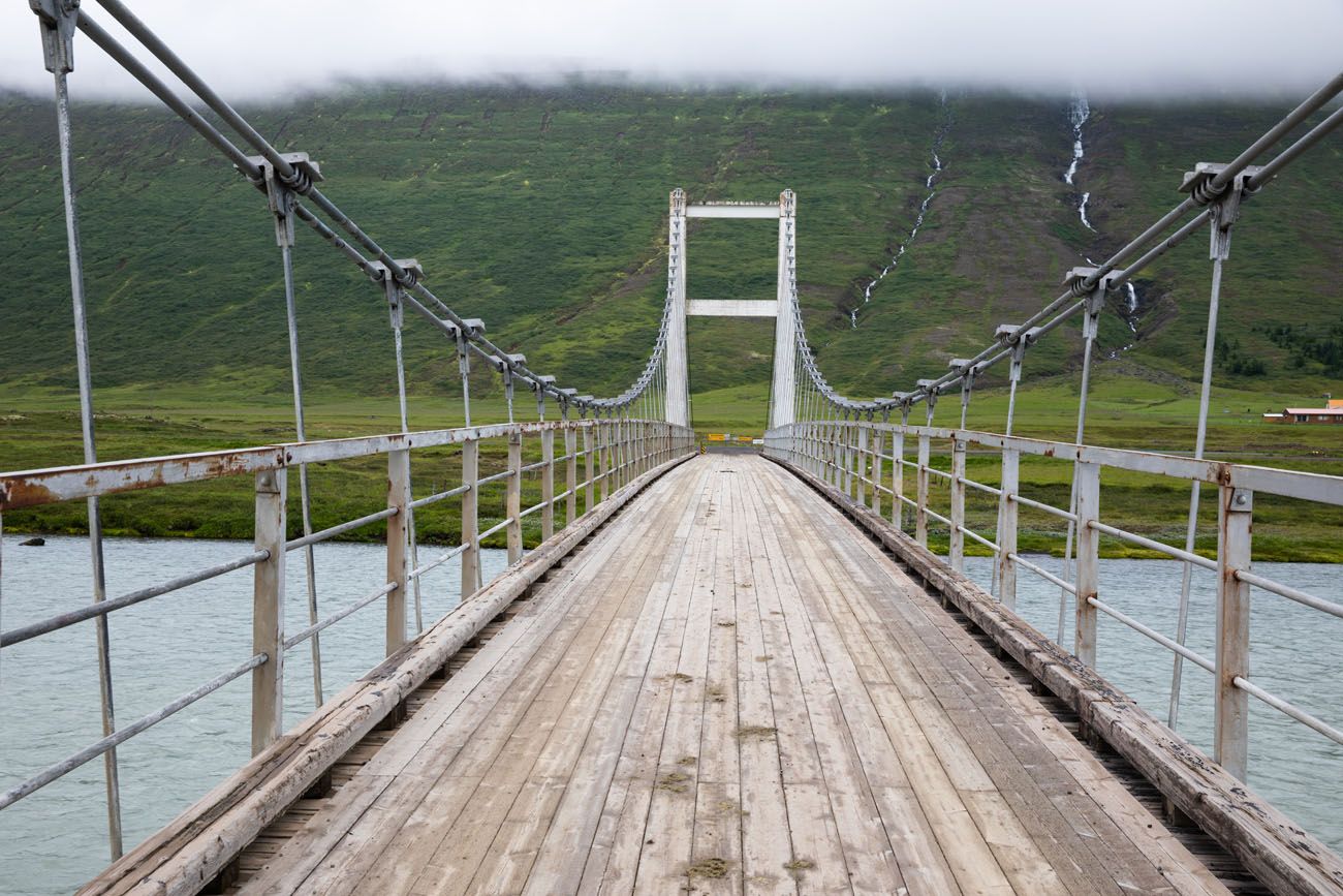 Bridge in Iceland