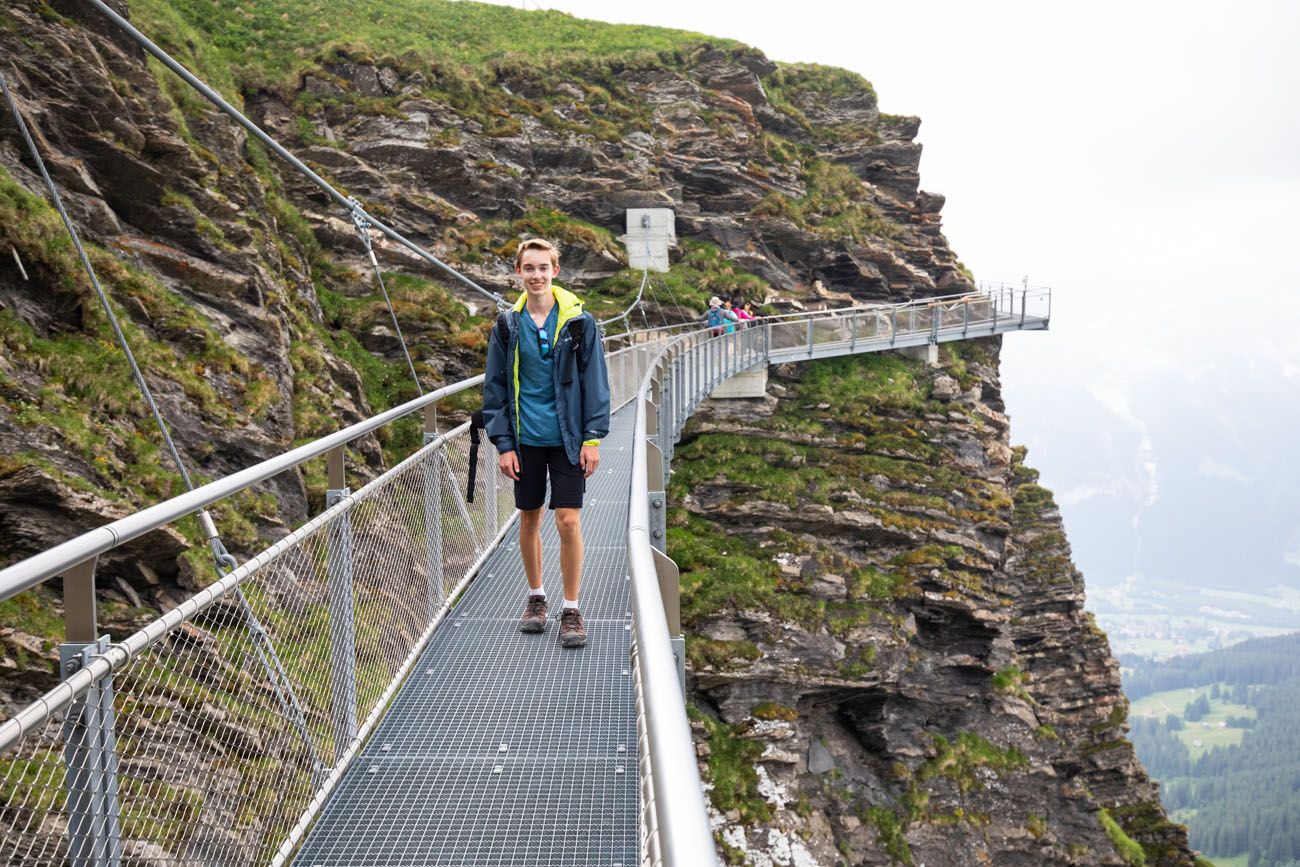 First Cliff Walk Schynige Platte to Faulhorn to First