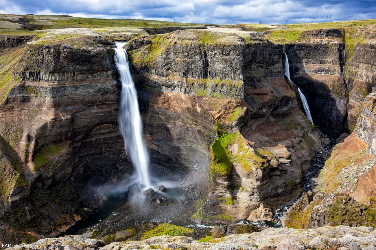 10 days in Iceland itinerary Haifoss
