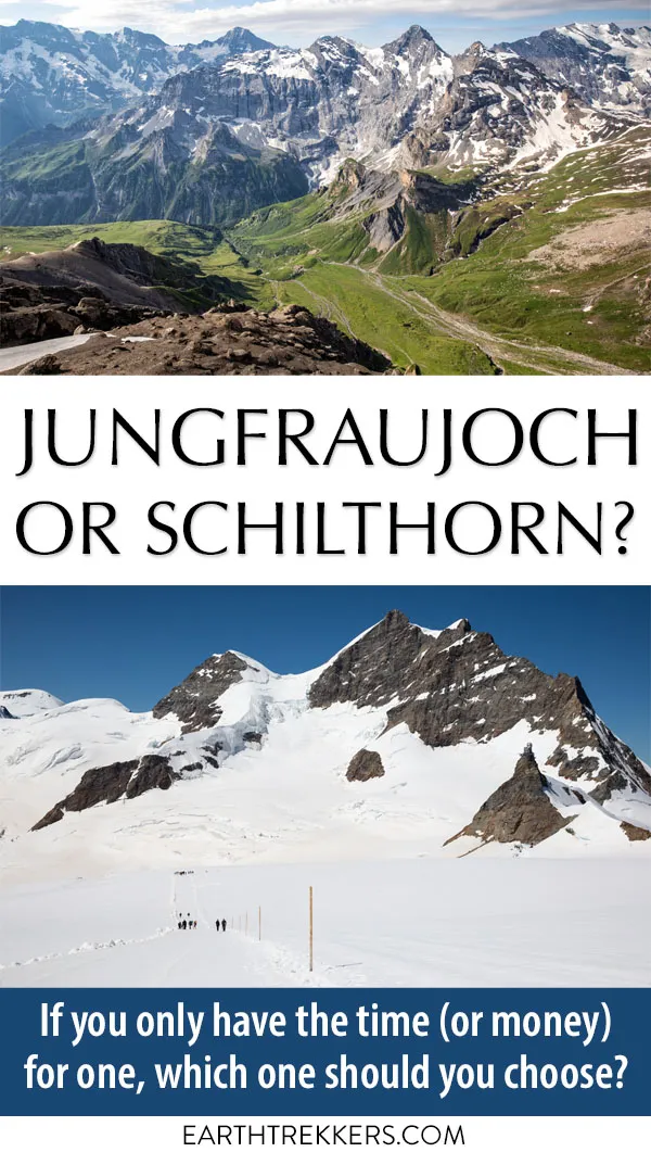 Jungfraujoch or Schilthorn, Bernese Oberland, Switzerland