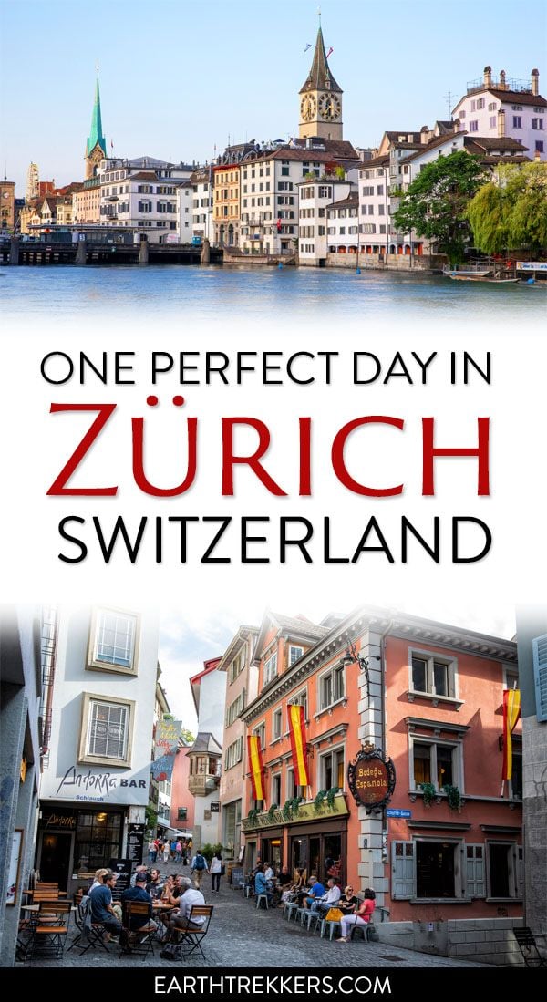One Day in Zurich Switzerland Travel Guide