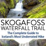 Skogafoss Waterfall Trail Hike Iceland
