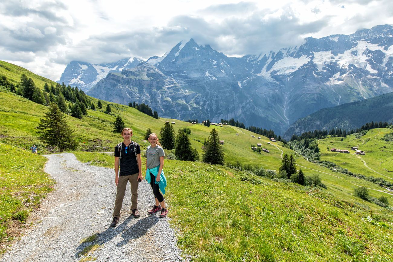 Tyler and Kara in Switzerland